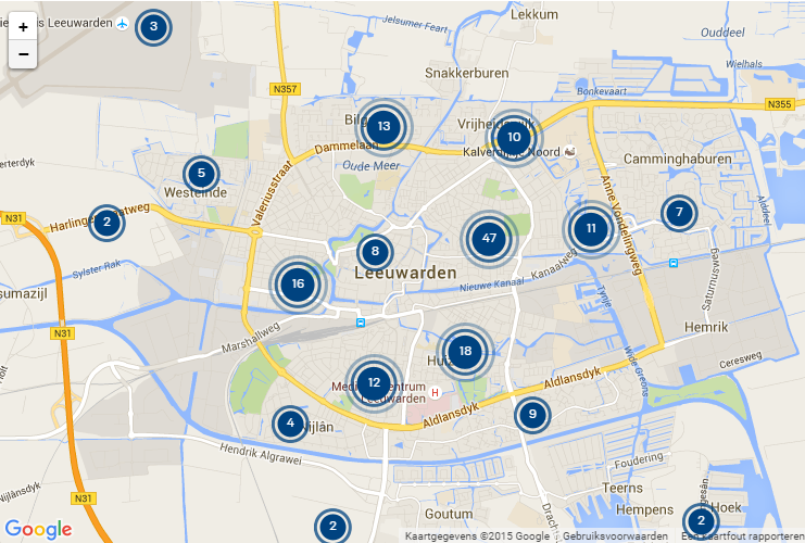 inbraak statistieken Leeuwarden per 16-11-15