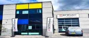 Showroom kunststof kozijnen, deuren en gevelbekleding bij All Window in Almere.