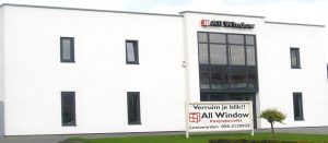Showroom kunststof kozijnen, deuren en gevelbekleding bij All Window in Leeuwarden.